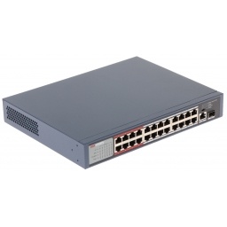 SWITCH POE HIKVISION 24 CANALES 3E0326P-E/M(B)